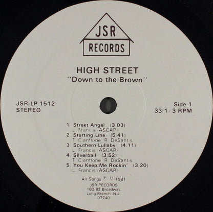 High Street : Down To The Brown (LP)