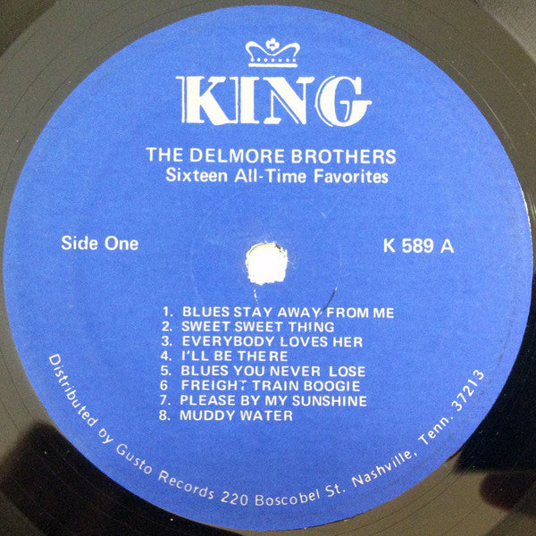 The Delmore Brothers : Songs By The Delmore Brothers (LP, Comp, Mono, RE)