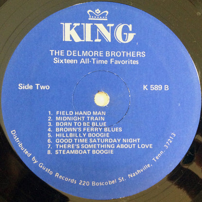 The Delmore Brothers : Songs By The Delmore Brothers (LP, Comp, Mono, RE)