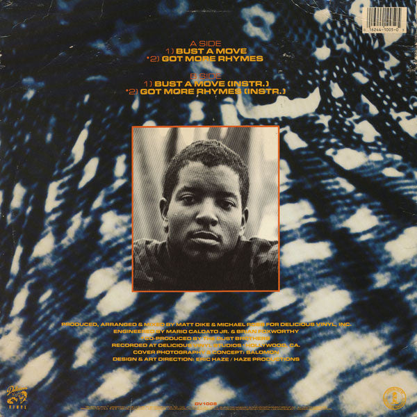 Young MC : Bust A Move / Got More Rhymes (12", Spe)