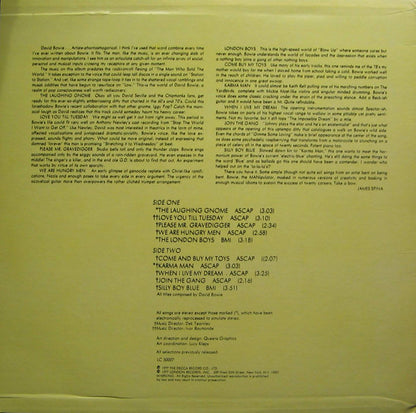 David Bowie : Starting Point (LP, Comp)