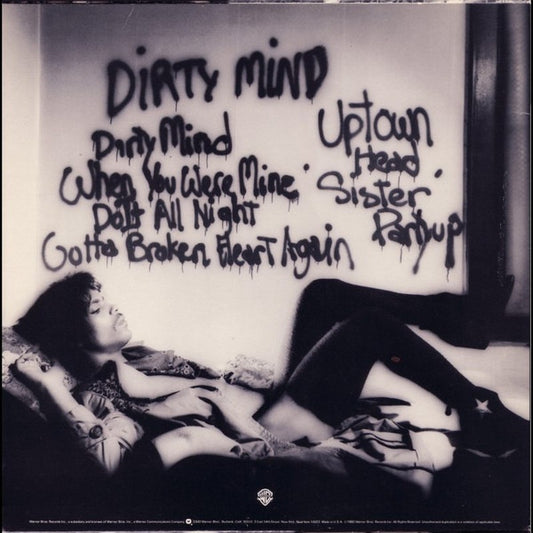 Prince : Dirty Mind (LP, Album, RP, Eur)