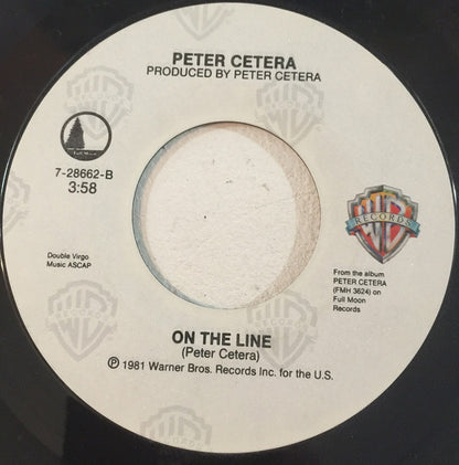 Peter Cetera : Glory Of Love (7", Single)