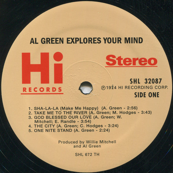 Al Green : Explores Your Mind (LP, Album, RE)