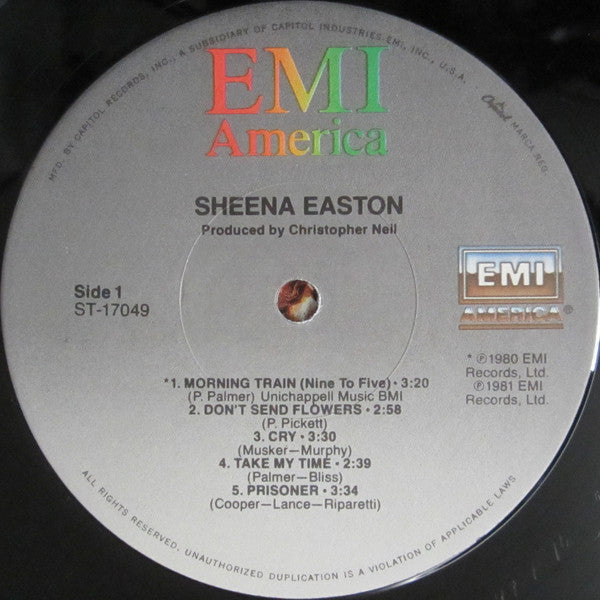 Sheena Easton : Sheena Easton (LP, Album, Win)