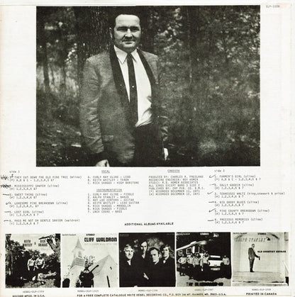 Curly Ray Cline : They Cut Down The Old Pine Tree (LP, Album)