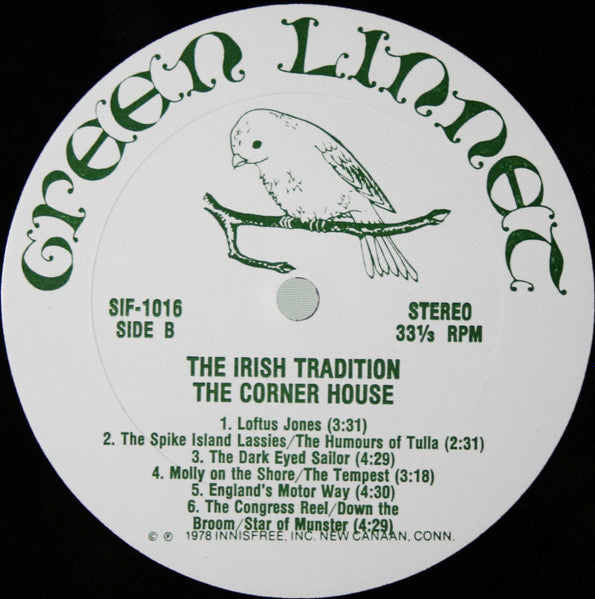 The Irish Tradition : The Corner House (LP, Album)