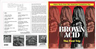 Various : Brown Acid: The First Trip (Heavy Rock From The American Comedown Era) (LP, Comp, Ltd)