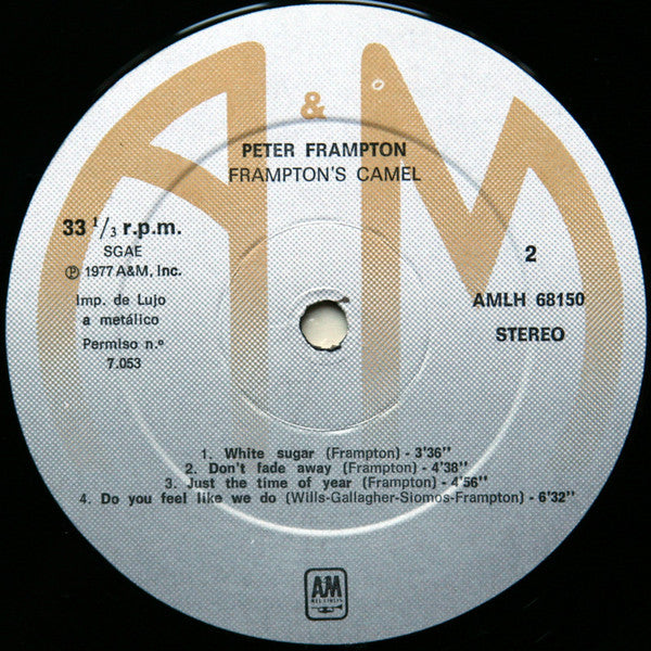 Peter Frampton : Frampton's Camel (LP, Album, RE)
