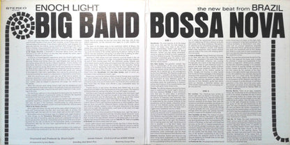 Enoch Light : Big Band Bossa Nova (LP, Album, Gat)