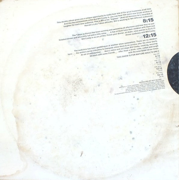 Bill Cosby : Bill Cosby 8:15 12:15 (2xLP, Album, Mon)