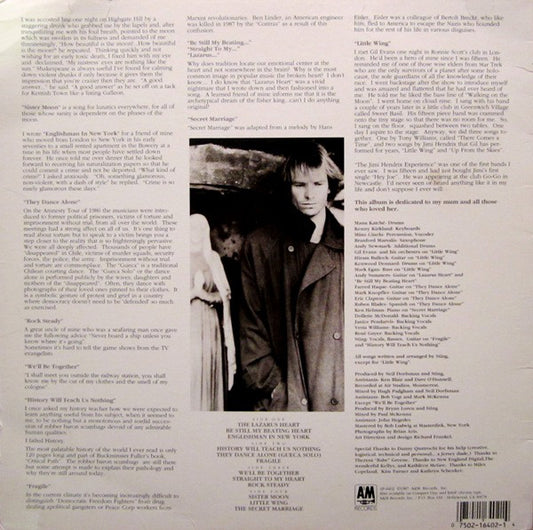 Sting : ...Nothing Like The Sun (2xLP, Album, Ele)