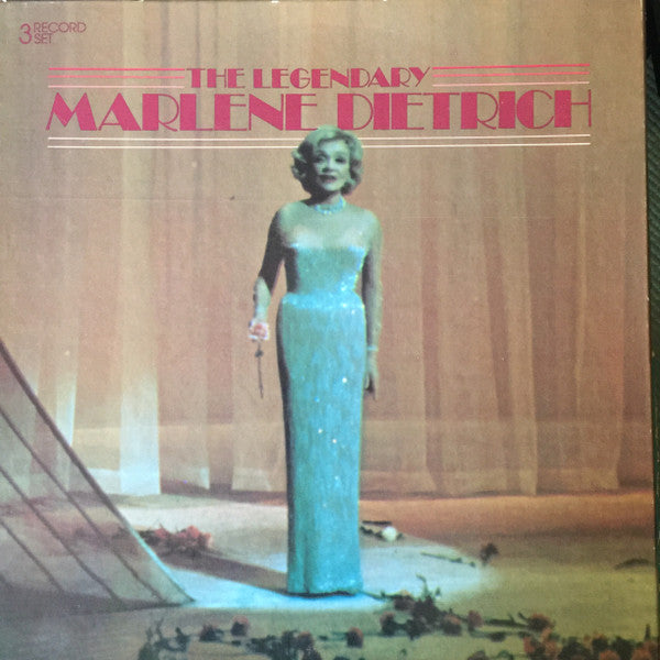 Marlene Dietrich : The Legendary Marlene Dietrich (3xBox, Comp + 3xLP)