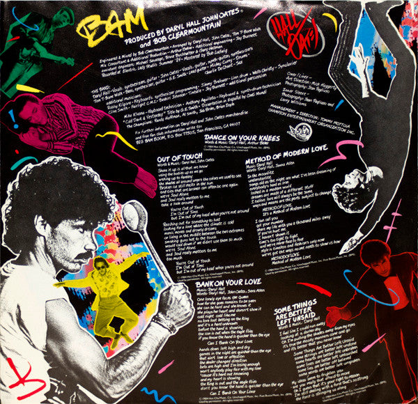 Daryl Hall John Oates* : Big Bam Boom (LP, Album, Ind)