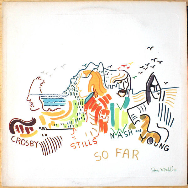 Crosby, Stills, Nash & Young : So Far (LP, Comp, RE)