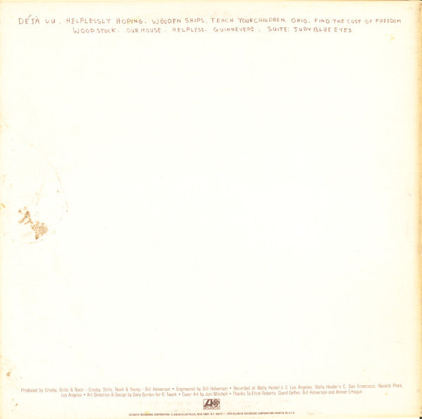 Crosby, Stills, Nash & Young : So Far (LP, Comp, RE)