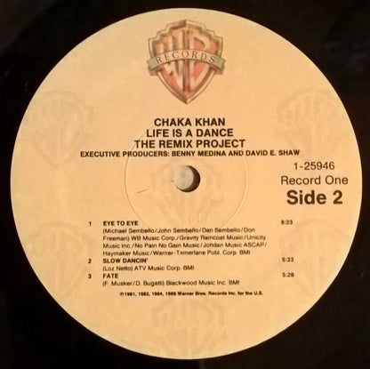 Chaka Khan : Life Is A Dance - The Remix Project (2xLP, Comp)