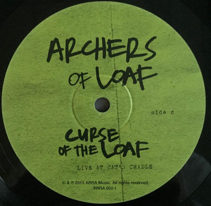 Archers Of Loaf : Curse of The Loaf Live At Cat's Cradle (2xLP, Ltd, Num, 180 + DVD)