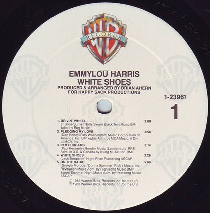 Emmylou Harris : White Shoes (LP, Album, All)