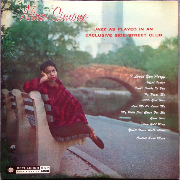 Nina Simone : Little Girl Blue (LP, Album, Mono)