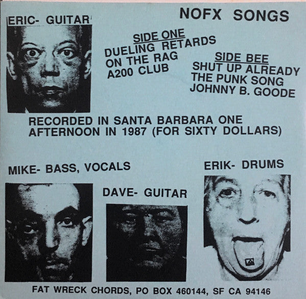 NOFX : The P.M.R.C. Can Suck On This (7", EP, RE)