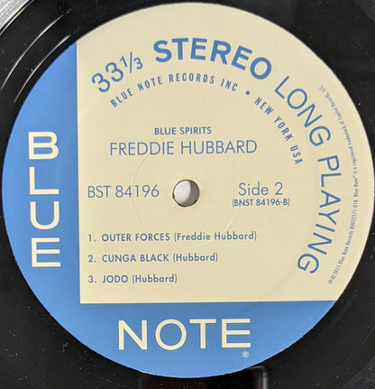 Freddie Hubbard : Blue Spirits (LP, Album, RE)