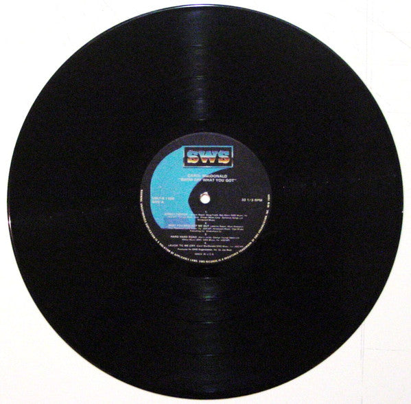 Carol MacDonald : Show Off What You Got (LP)