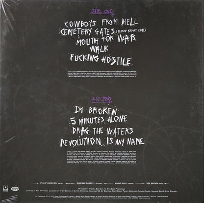 Pantera : History Of Hostility (LP, Comp)