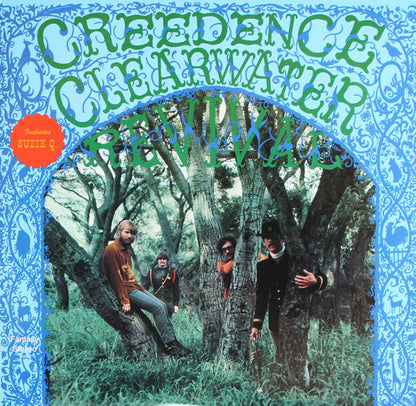 Creedence Clearwater Revival : Creedence Clearwater Revival (LP, Album, RE, RP, Pit)
