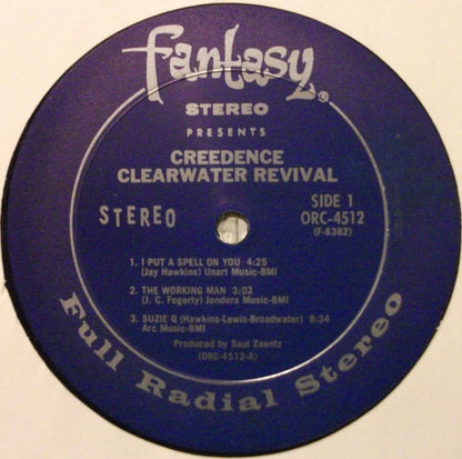 Creedence Clearwater Revival : Creedence Clearwater Revival (LP, Album, RE, RP, Pit)