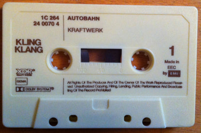 Kraftwerk : Autobahn (Cass, Album, RE, XDR)