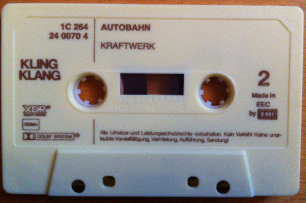 Kraftwerk : Autobahn (Cass, Album, RE, XDR)