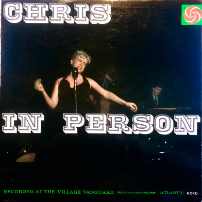 Chris Connor : Chris In Person (LP, Album, Mono)
