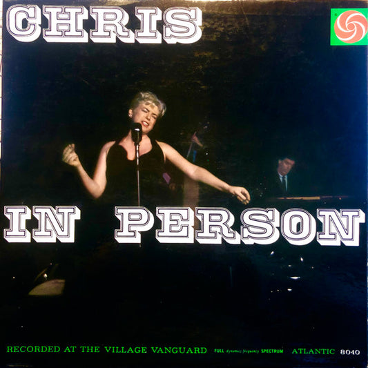 Chris Connor : Chris In Person (LP, Album, Mono)