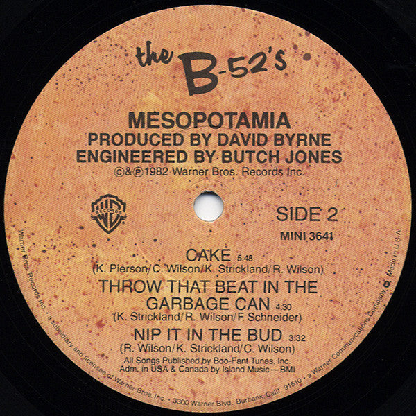 The B-52's : Mesopotamia (LP, MiniAlbum, Win)