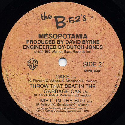 The B-52's : Mesopotamia (LP, MiniAlbum, Win)