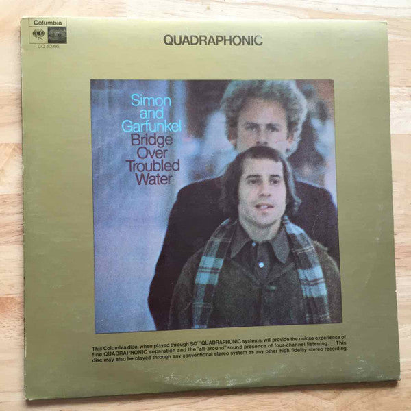 Simon And Garfunkel* : Bridge Over Troubled Water (LP, Album, Quad)