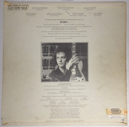 Lee Ritenour : Captain Fingers (LP, Album, Pit)