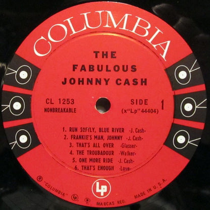 Johnny Cash : The Fabulous Johnny Cash (LP, Album, Mono)