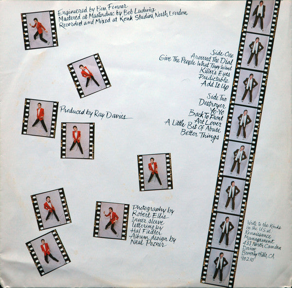 The Kinks : Give The People What They Want (LP, Album, Mon)