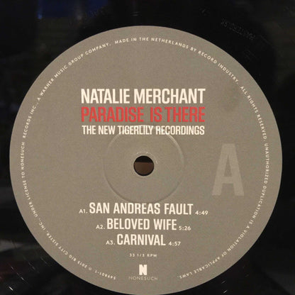 Natalie Merchant : Paradise Is There (The New Tigerlily Recordings) (2xLP, Album, 180)