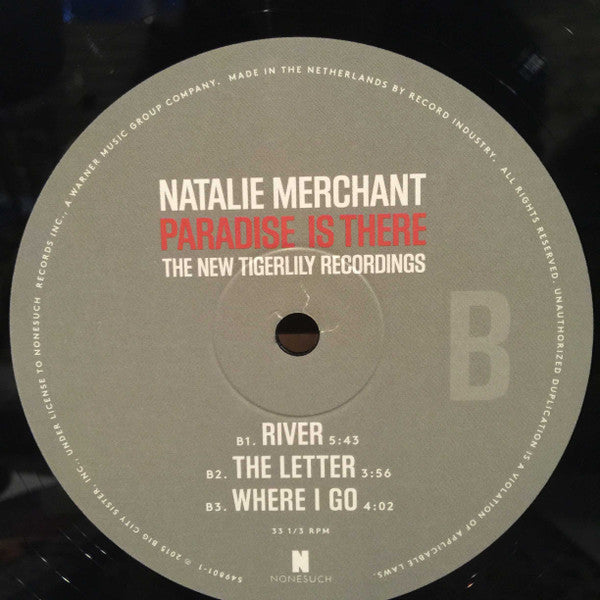 Natalie Merchant : Paradise Is There (The New Tigerlily Recordings) (2xLP, Album, 180)