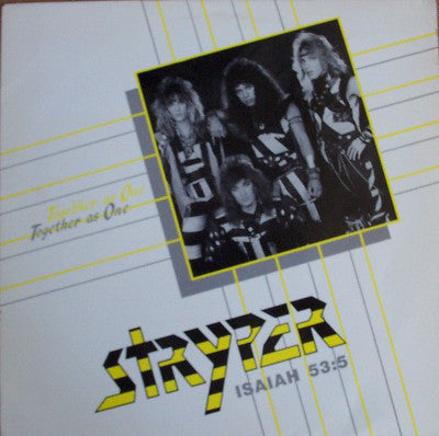 Stryper : Together As One (12", Single)