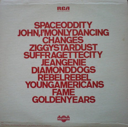 David Bowie : ChangesOneBowie (LP, Comp, RE, Ind)