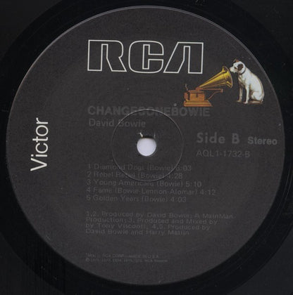 David Bowie : ChangesOneBowie (LP, Comp, RE, Ind)