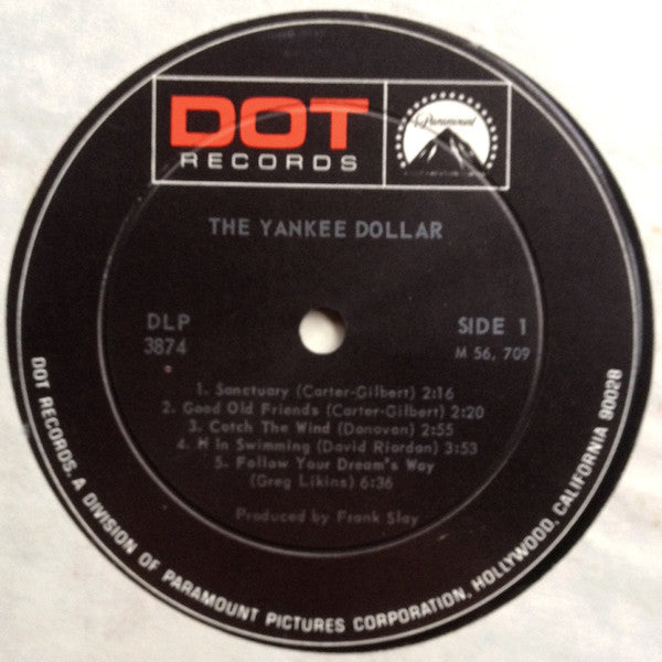 The Yankee Dollar : The Yankee Dollar (LP, Album, Mono, Promo)