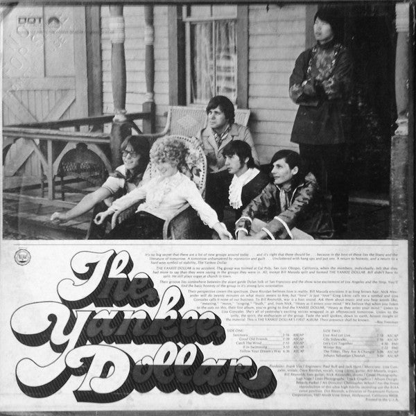 The Yankee Dollar : The Yankee Dollar (LP, Album, Mono, Promo)