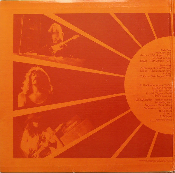 Deep Purple : Made In Japan (2xLP, Album, RE, Win)