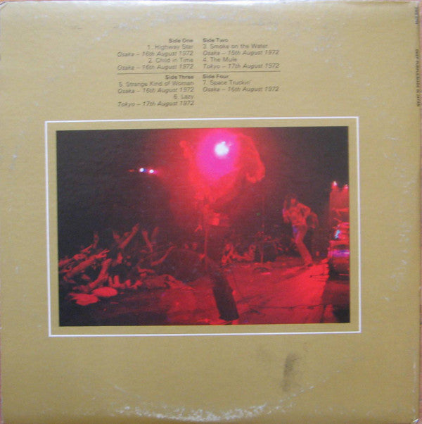 Deep Purple : Made In Japan (2xLP, Album, RE, Win)