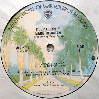 Deep Purple : Made In Japan (2xLP, Album, RE, Win)